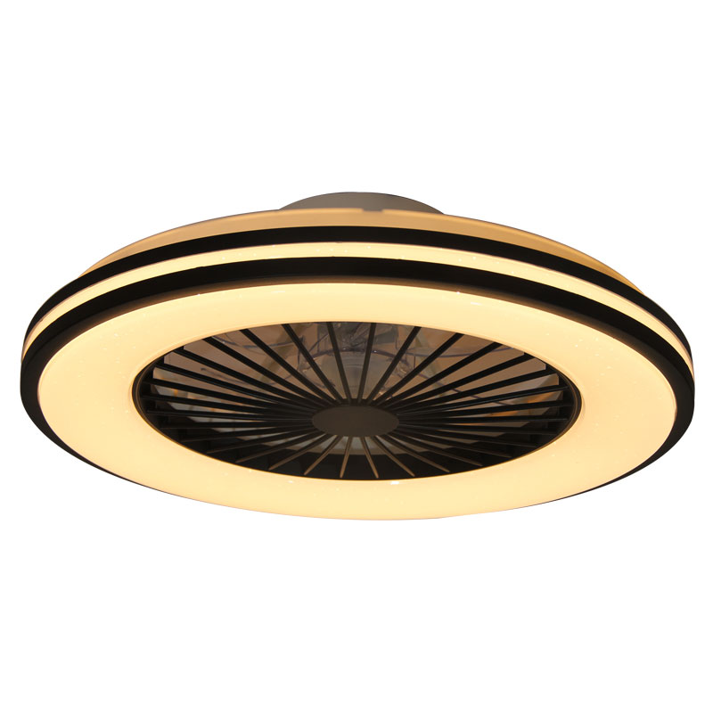 Moderne dimbare plafondventilatorlamp